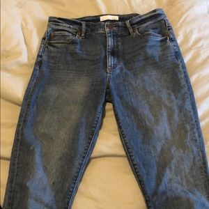 Loft Modern High Rise Skinny Ankle jeans size 26